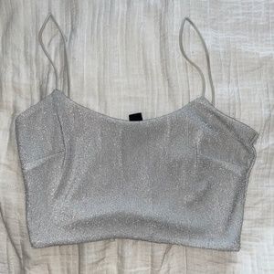 Windsor Glitter Crop Top